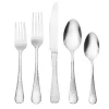 Flatware Sets|Godinger Salem 18/0 Stainless Steel 20 Piece Flatware Set, Service For 4