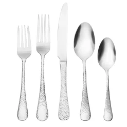 Flatware Sets|Godinger Salem 18/0 Stainless Steel 20 Piece Flatware Set, Service For 4