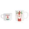 Mugs & Teacups|Godinger Santa Big and Little Mug, Set of 2