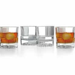 Dof & Highball|Godinger Scatola Double Old Fashion Glass, Set of 4
