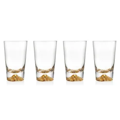 Dof & Highball|Godinger Sierra Highball Glass, Set of 4