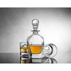 Decanter & Decanter Sets|Godinger Skull 3 Piece Whiskey Decanter Set