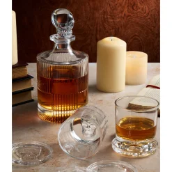 Decanter & Decanter Sets|Godinger Skull Round Whiskey Decanter