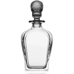 Decanter & Decanter Sets|Godinger Skull Smoked Whiskey Decanter