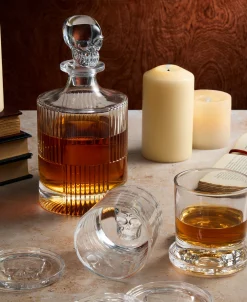 Coasters|Godinger Skull Stackable Coaster Set