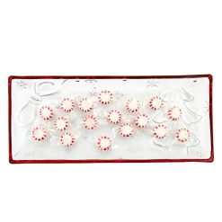 Serving Trays|Godinger Snowfall Serving Tray