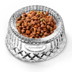 Pet|Godinger Spoiled Crystal Dog Bowl