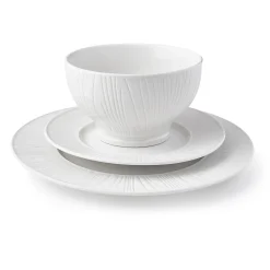 Everyday Dinnerware|Godinger Starburst Porcelain 12 Piece Dinnerware Set, Service For 4