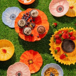 Specialty Serving|Godinger Sunflower Chip-n-Dip