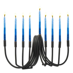 Menorah|Hanukkah|Godinger Swirl Menorah