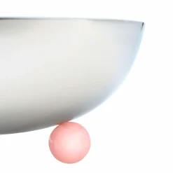 Serving Bowls|Godinger Temari Light Pink Footed Salad Serving Bowl
