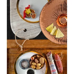 Fine Dinnerware|Godinger Terre D'or 4 Piece Dinner Set, Service For 1