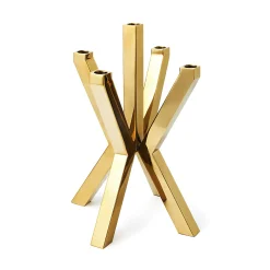 Candles & Candleholders|Godinger Thea Gold 5 Light Candelabra