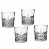 Dof & Highball|Godinger Tilden Double Old Fashion Glass, Set of 4