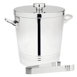Ice Buckets|Godinger Top Shelf Double Walled Ice Bucket With Tong