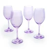 Wine & Champagne|Godinger Veneto Amethyst White Wine Glass, Set of 4