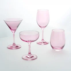 Wine & Champagne|Godinger Veneto Ballet White Wine Glass, Set of 4