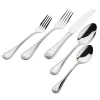 Flatware Sets|Godinger Venetzia Mirrored 18/0 Stainless Steel 20 Piece Flatware Set, Service For 4
