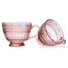 Mugs & Teacups|Godinger Villa Pink Luster Coffee Mug, Set of 2