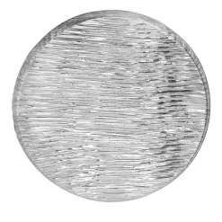 Boxes|Decorative Trays|Godinger Wadi Silver Textured Round Tray