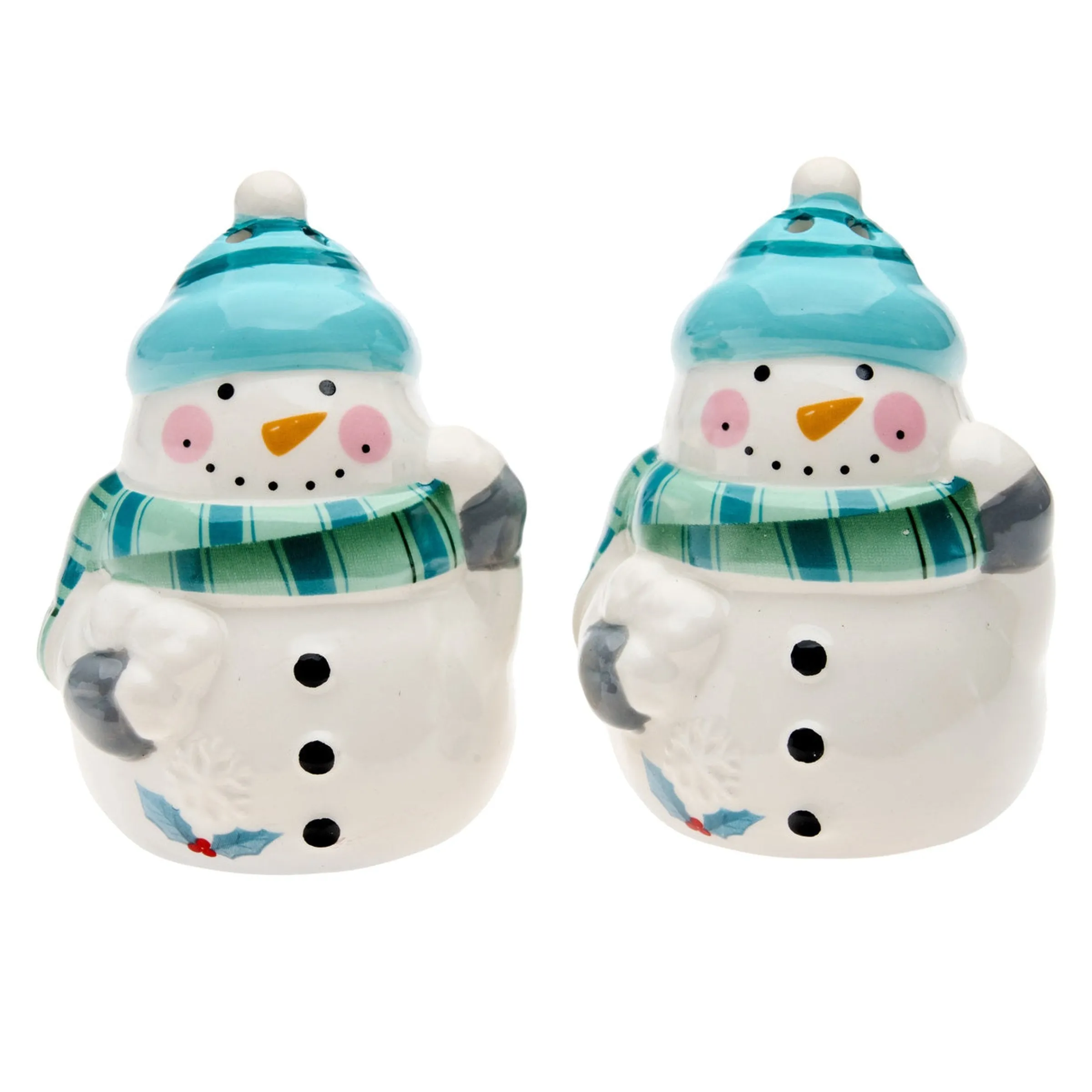 Salt & Pepper|Godinger Winter Weather Snowman Salt And Pepper Shaker Set